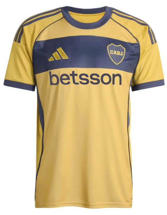 Boca Juniors 25/26 Away Yellow Jersey