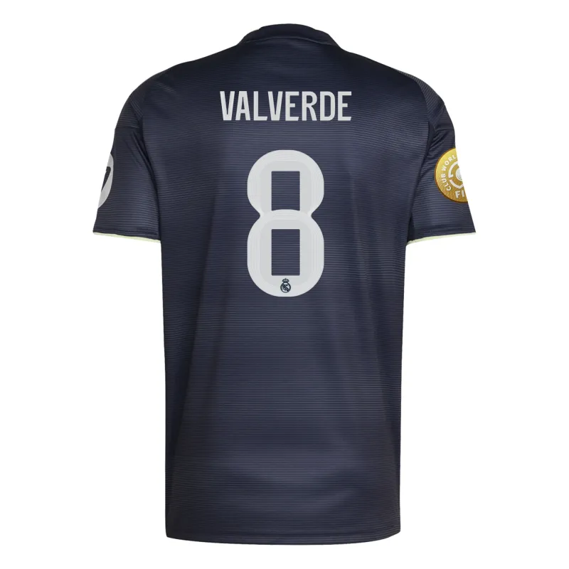 Federico Valverde Real Madrid 25/26 Club World Cup Away Soccer Jersey
