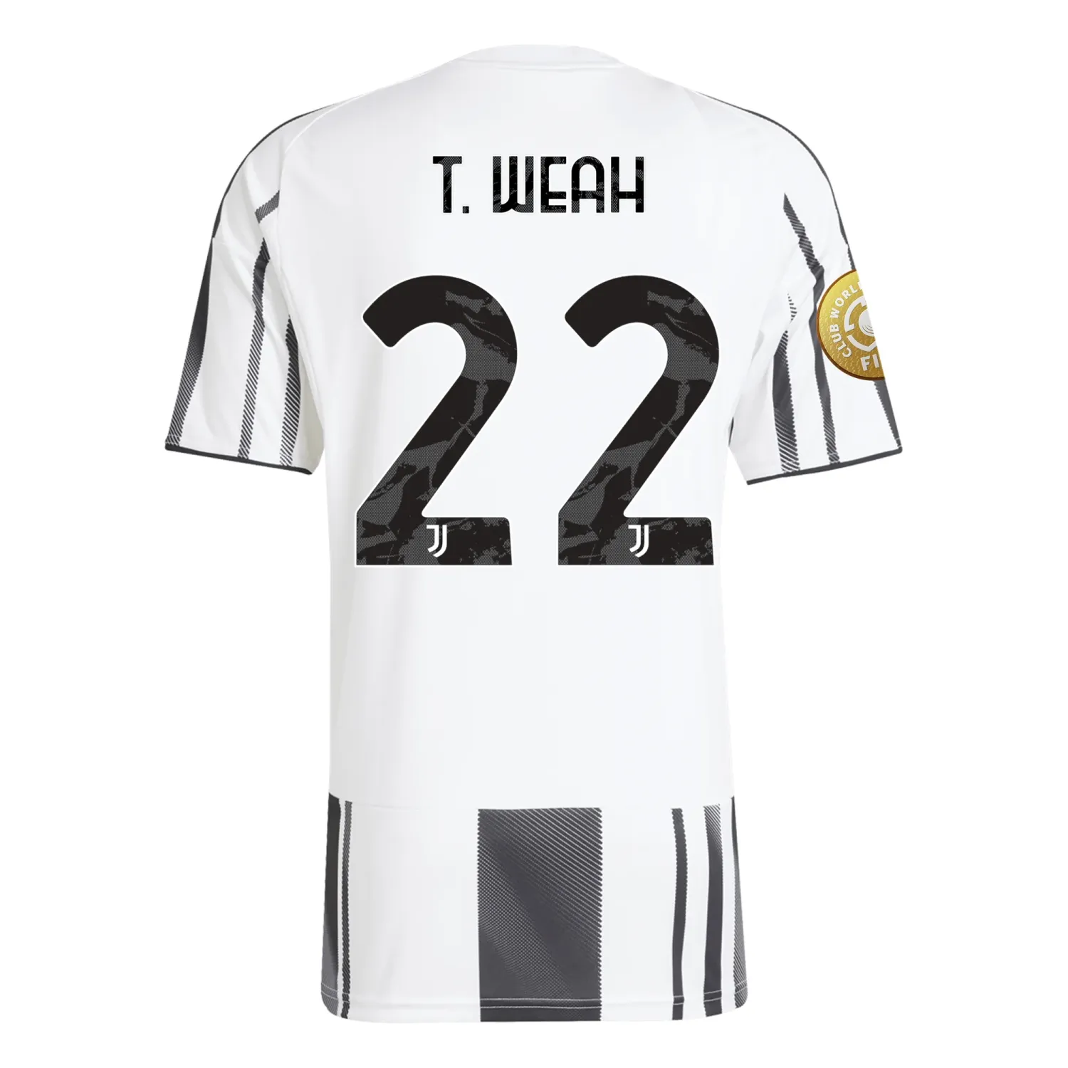 Timothy Weah Juventus FC 25/26 Club World Cup Home Soccer Jersey