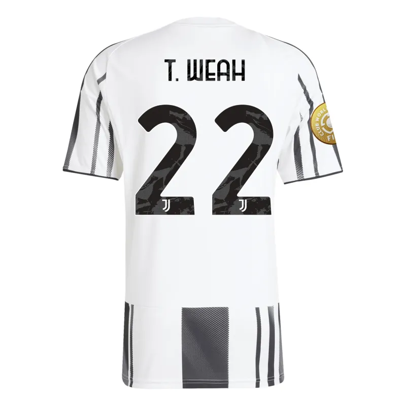 Timothy Weah Juventus FC 25/26 Club World Cup Home Soccer Jersey