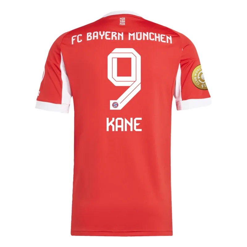 Harry Kane FC Bayern Munich 25/26 Club World Cup Home Soccer Jersey
