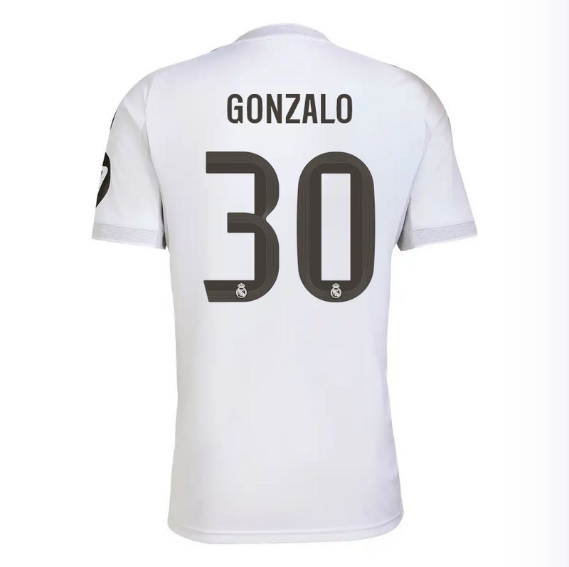 Gonzalo Garcia Real Madrid CF 25/26 Home Jersey