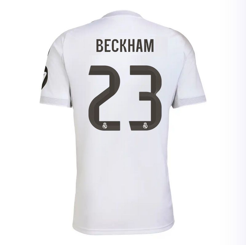 David Beckham Real Madrid CF 25/26 Home Jersey