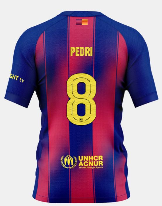 Pedri FC Barcelona 25/26 Home Jersey