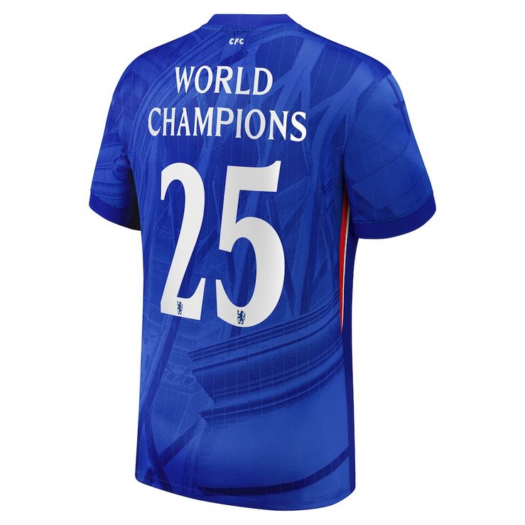 Chelsea F.C. 25/26 Home Blue Jersey CWC Champions Jersey