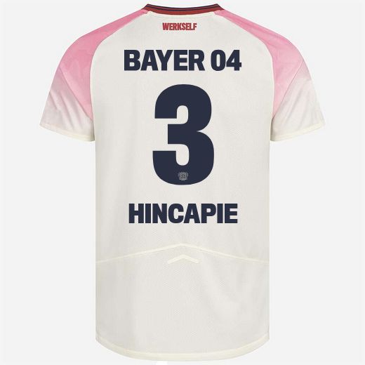 Hincapie Bayer 04 Leverkusen 25/26 Away Soccer Jersey