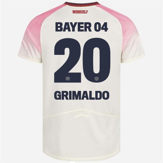 Grimaldo Bayer 04 Leverkusen 25/26 Away Soccer Jersey