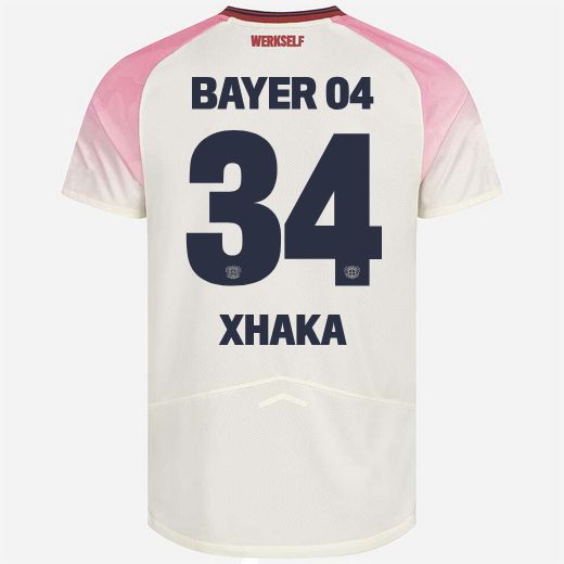 Xhaka Bayer 04 Leverkusen 25/26 Away Soccer Jersey