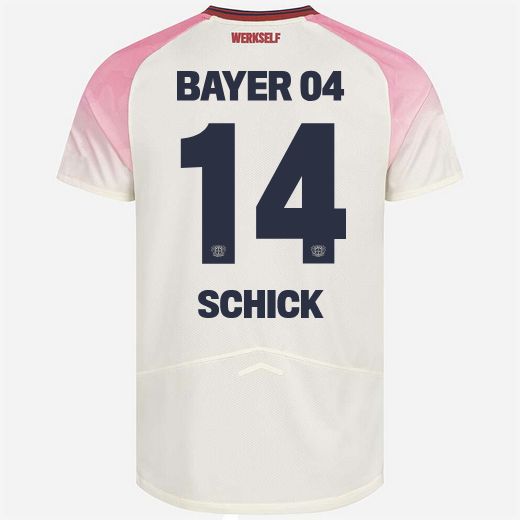 Schick Bayer 04 Leverkusen 25/26 Away Soccer Jersey