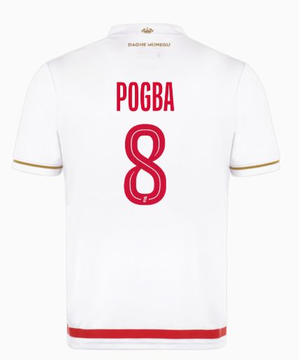 Paul Pogba AS Monaco FC 25/26 Home Jersey