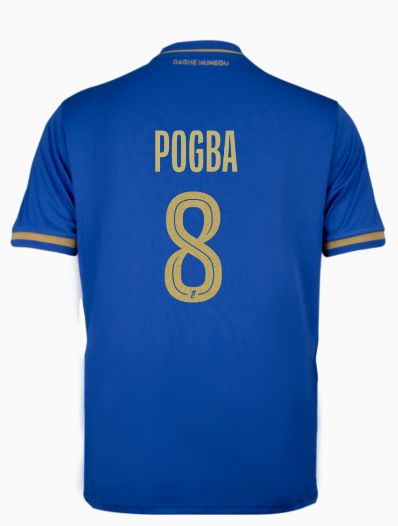 Paul Pogba AS Monaco FC 25/26 Away Blue Jersey