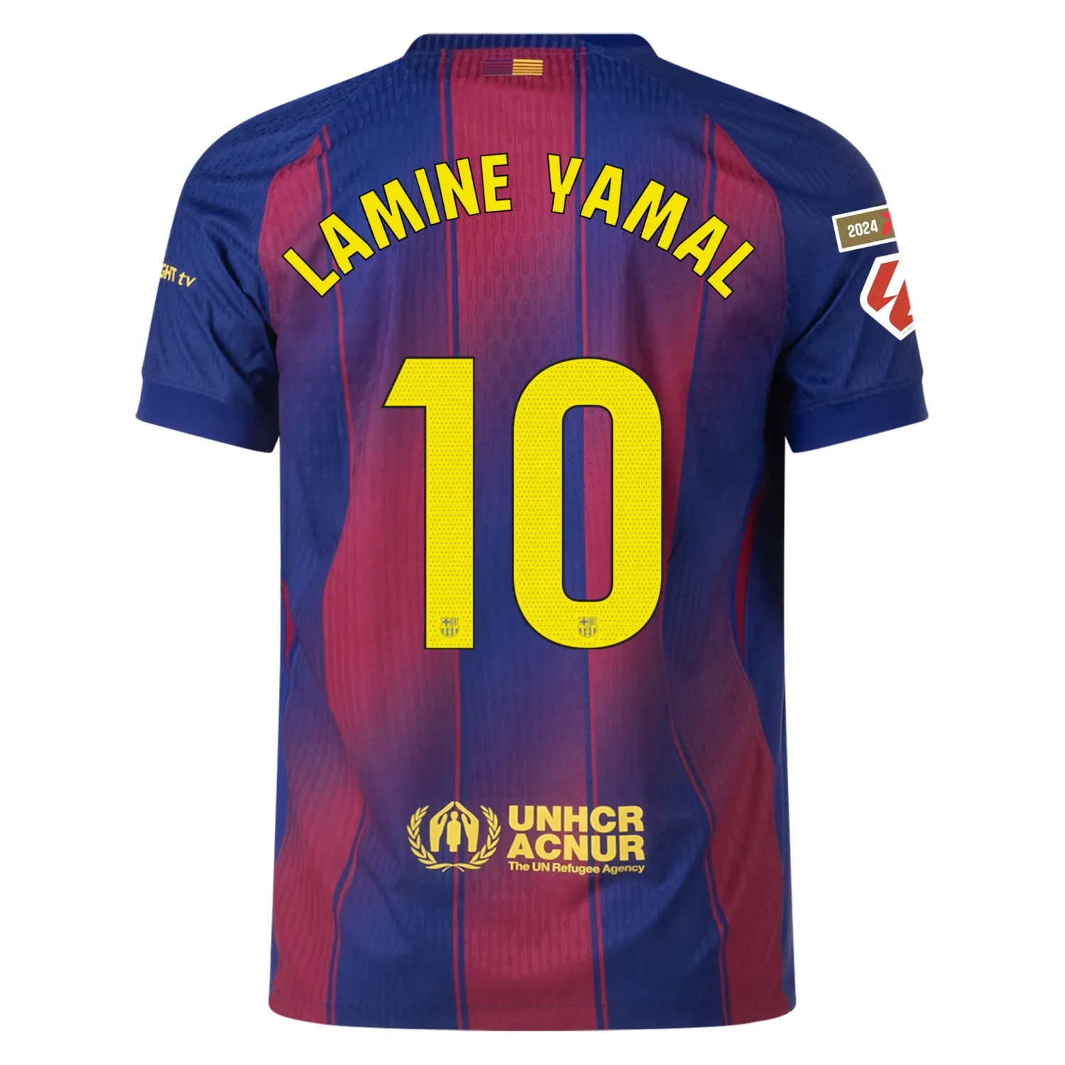 Lamine Yamal #10 FC Barcelona 25/26 Home Stadium Match Jersey