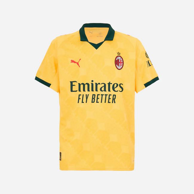 AC Milan 25/26 Third Yellow Soccer Jersey