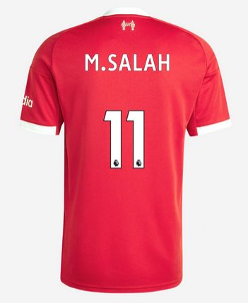 MO Salah Liverpool FC 25/26 Home Jersey