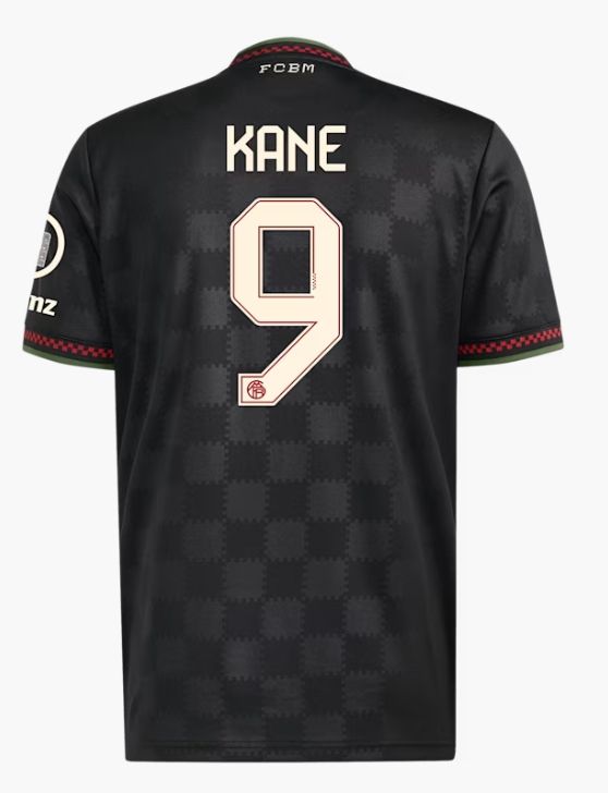Harry Kane FC Bayern Munich 25/26 Third Soccer Jersey