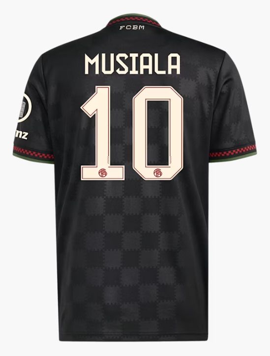 Jamal Musiala FC Bayern Munich 25/26 Third Soccer Jersey
