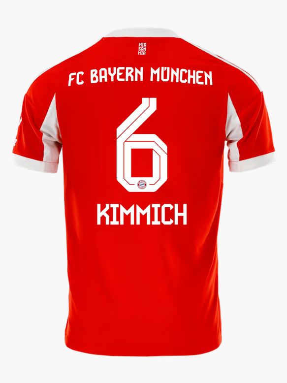 Joshua Kimmich FC Bayern Munich 25/26 Home Soccer Jersey