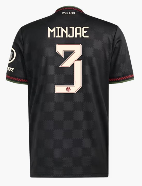 Kim MinJae FC Bayern Munich 25/26 Third Soccer Jersey