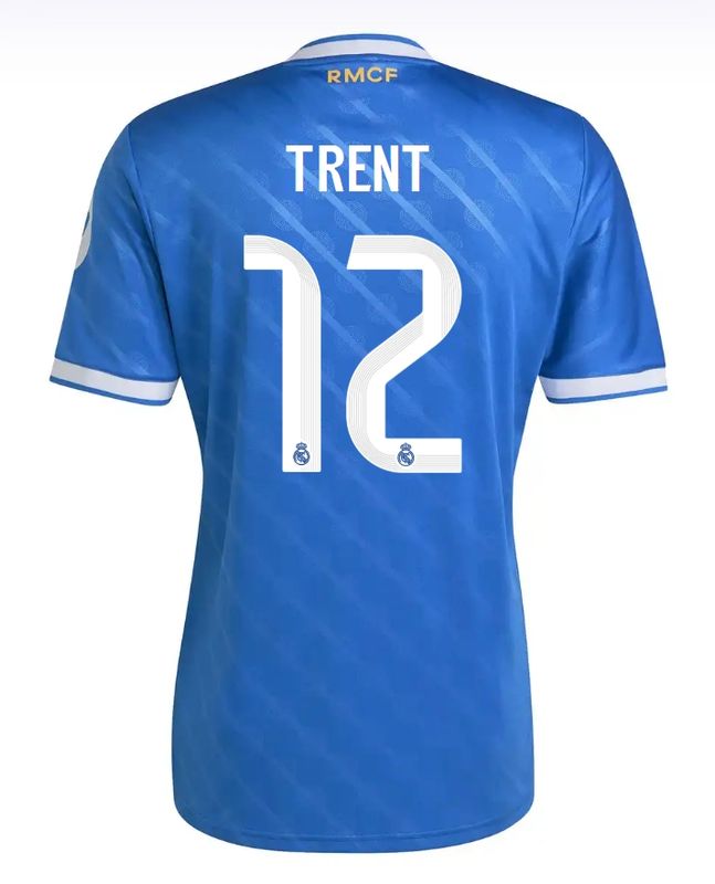 Trent Alexander-Arnold Real Madrid CF 25/26 Third Blue Jersey