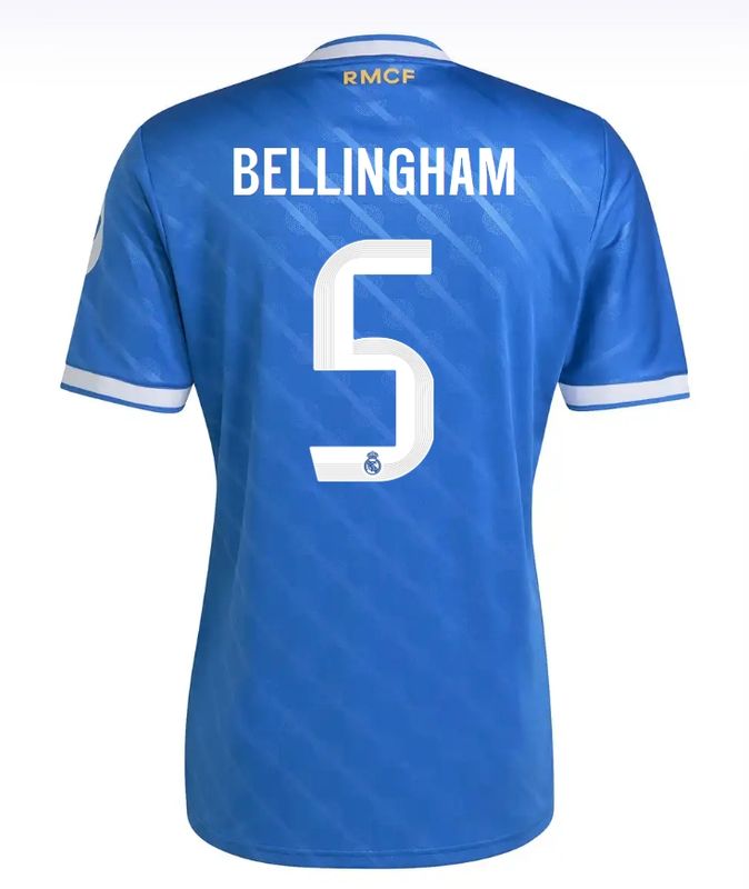 Jude Bellingham Real Madrid CF 25/26 Third Blue Jersey