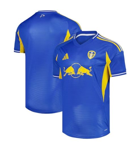 Leeds United FC 25/26 Away Blue Jersey