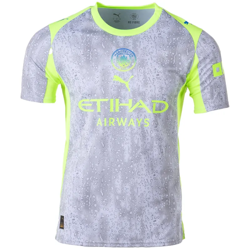 Manchester City FC 25/26 Third Grey Jersey