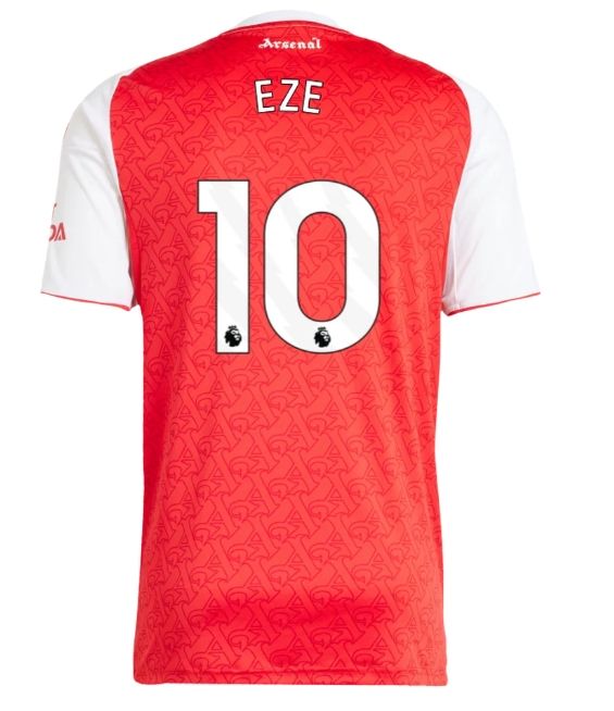 Eberechi Eze Arsenal FC 25/26 Home Soccer Jersey