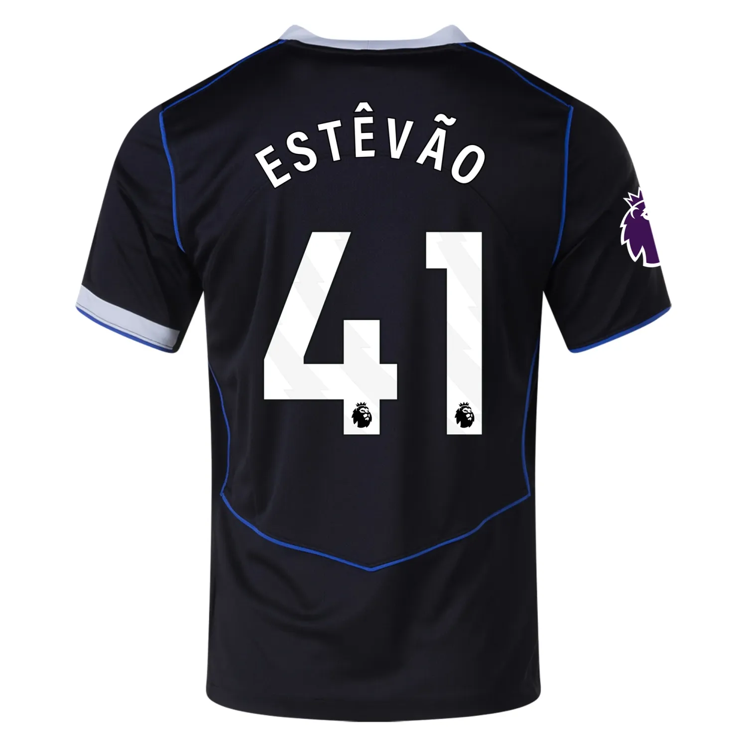 Estêvão Willian Chelsea F.C. 25/26 Third Black Jersey