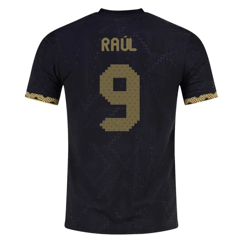 Raúl Jiménez Mexico Gold Cup 2025 Black & Gold Stadium Jersey