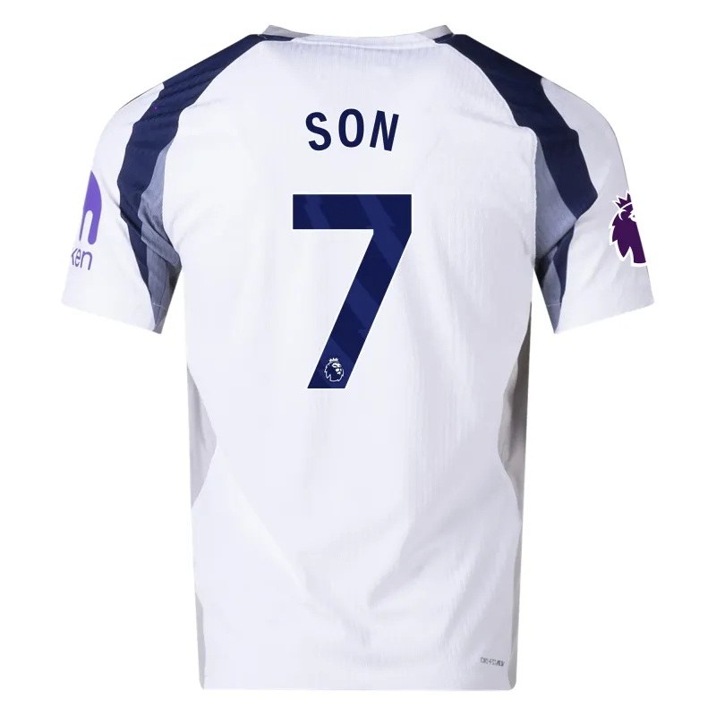 Heung Min Son Tottenham Hotspur FC 25/26 Home Soccer StadiuM Match Jersey