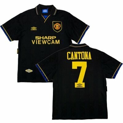 Manchester United Retro Away Cantona #7 Jersey Shirt 1992-1994