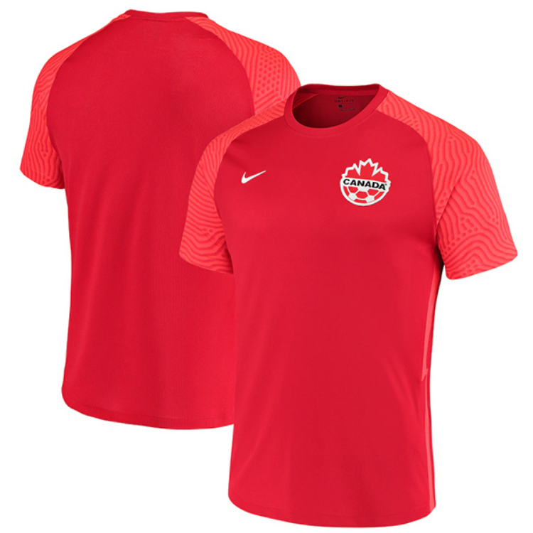 Canada Home Soccer Jersey 21-22
