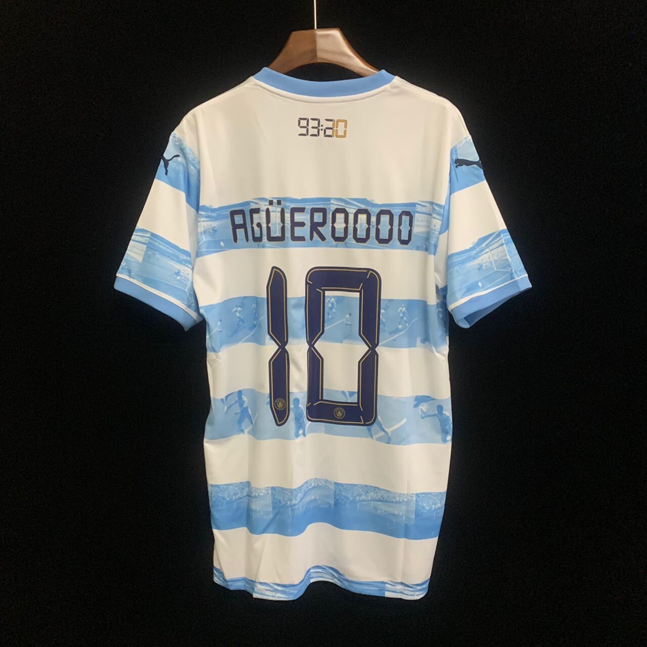 Manchester City 93:20 Anniversary Concept Agueroooo 10