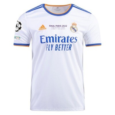  Real Madrid UCL FINAL Jersey Shirt 2022
