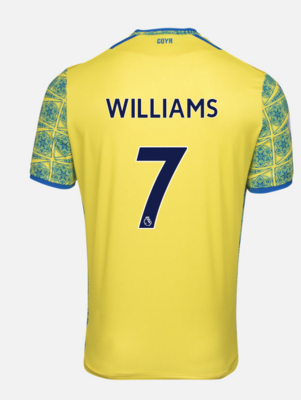 Nottingham Forest Away Soccer Jersey 22-23 Williams 7