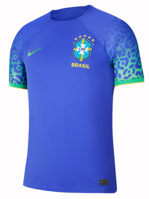 Brazil Away Soccer Jersey 2022