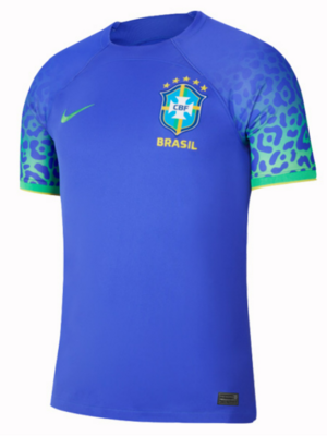 Brazil World Cup Away Soccer Jersey 2022