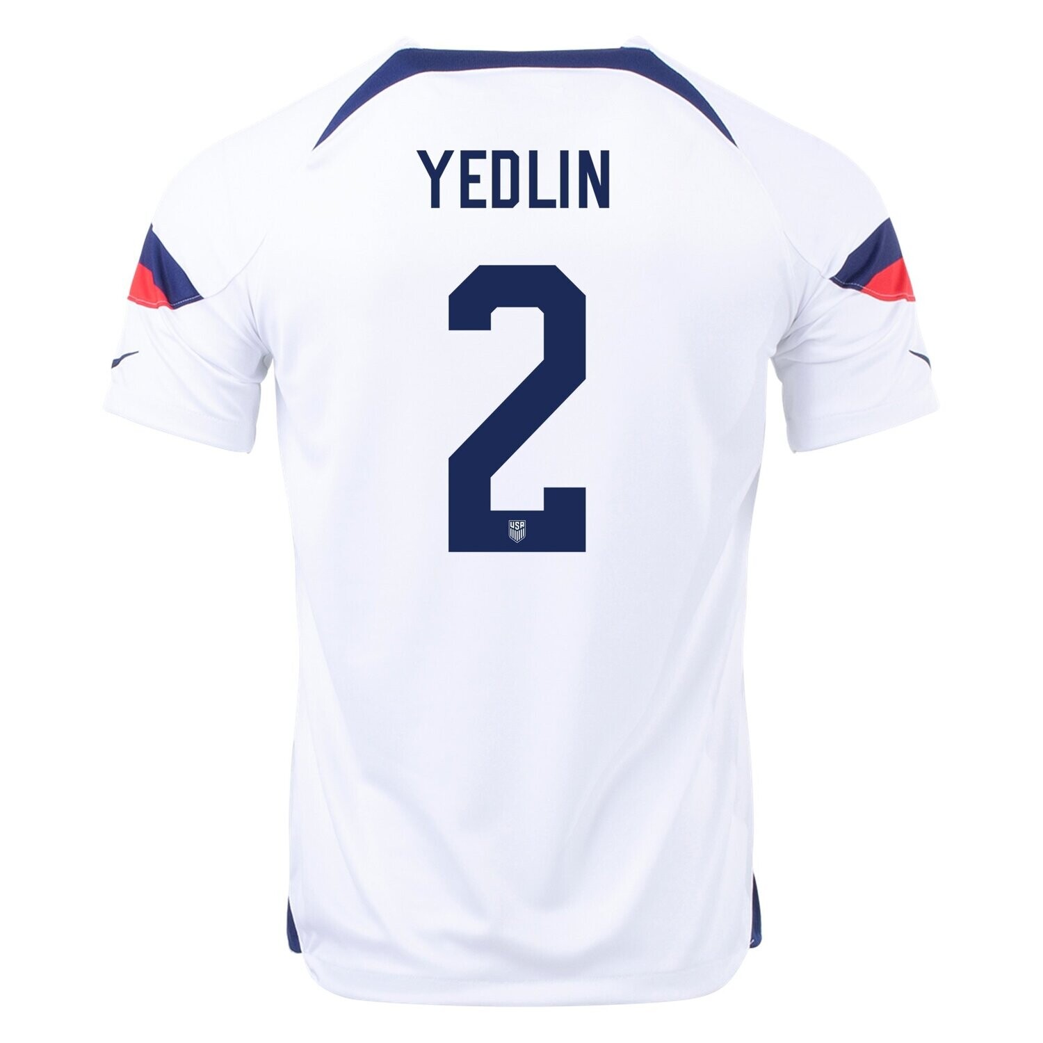 USMNT Home World Cup 2022 Soccer Jersey Yedlin #2