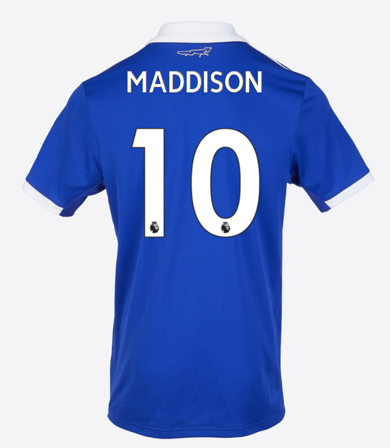 James Maddison
Leicester City Home Soccer Jersey Shirt 22-23
