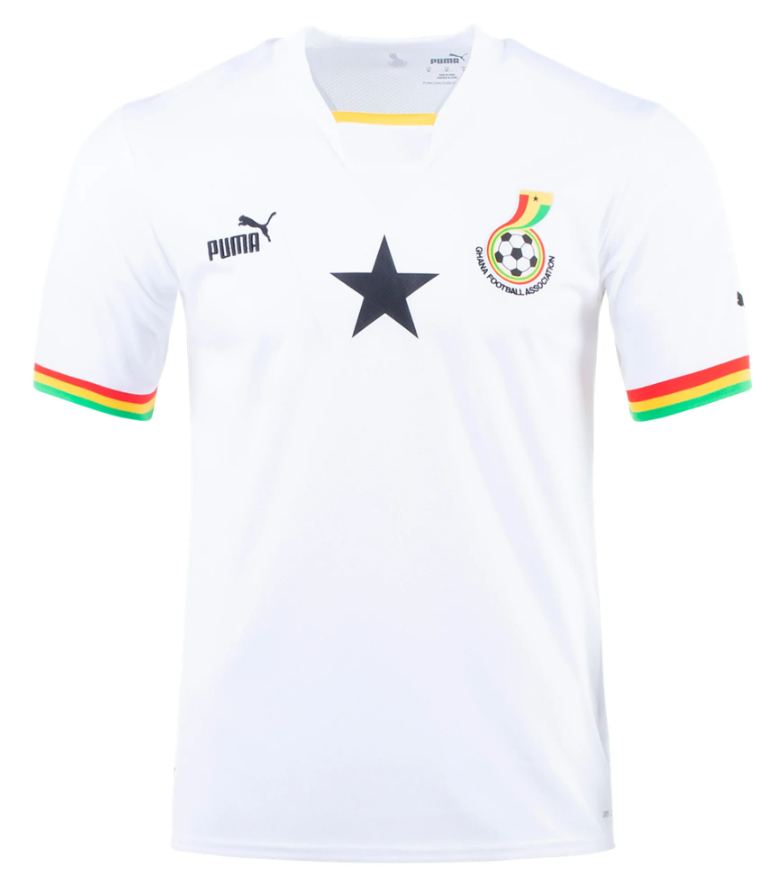 Ghana World Cup Home Soccer Jersey 2022