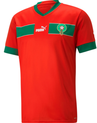 Morocco World Cup Home Soccer Jersey 2022