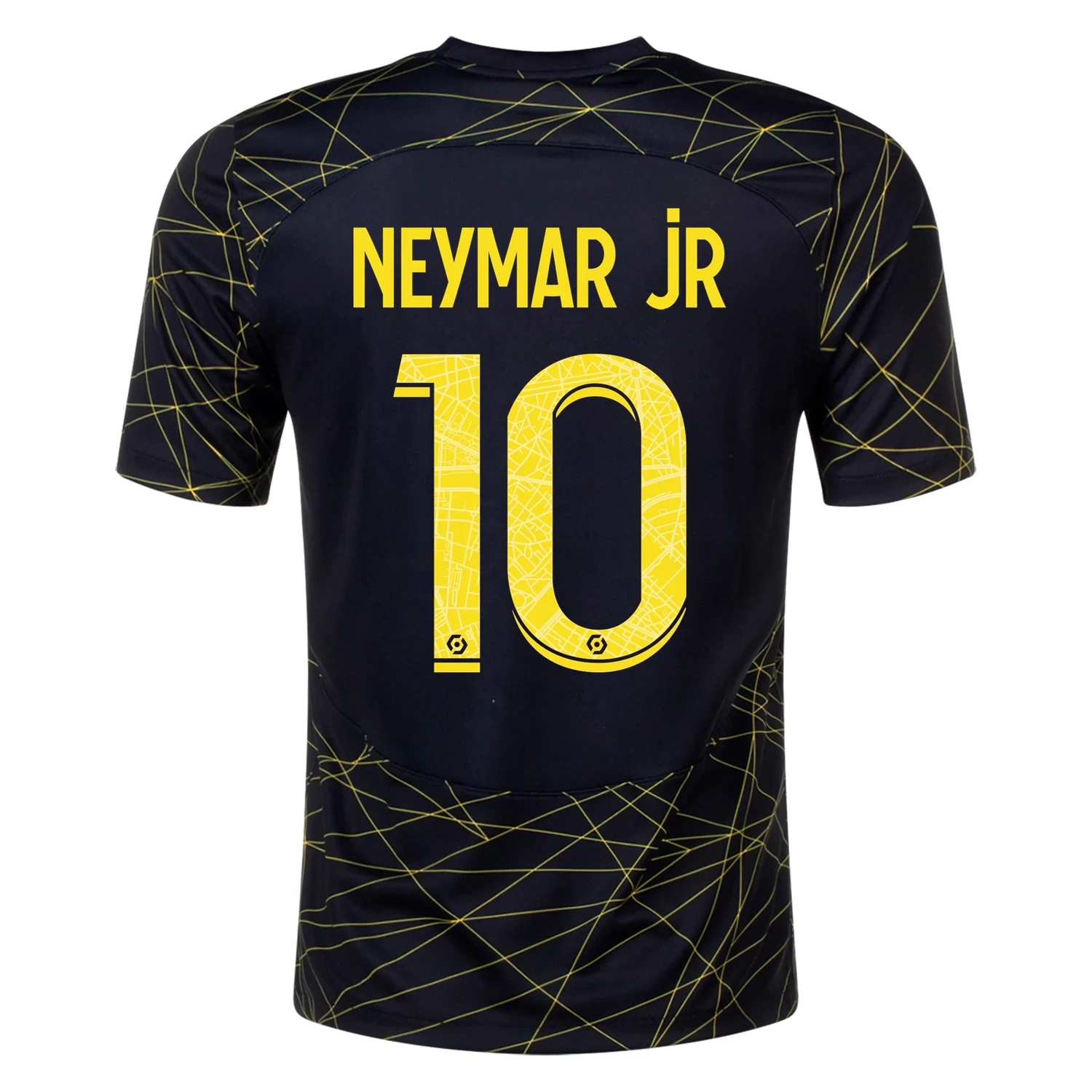 Neymar Jr Paris Saint-Germain PSG Fourth Soccer Jersey 22-23