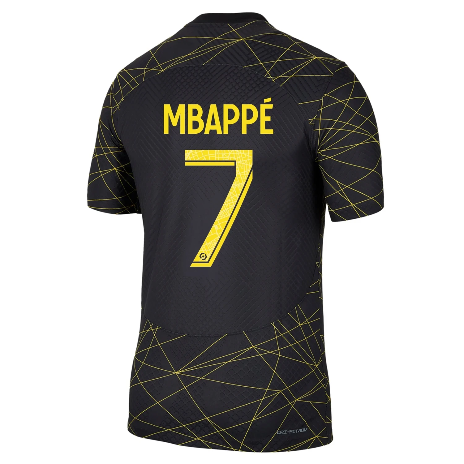 Kylian Mbappe PSG Fourth Soccer Jersey 22-23 Player Version