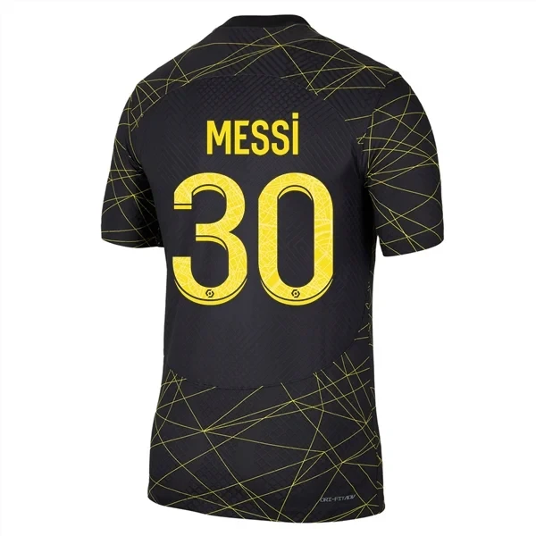 Lionel Messi PSG Fourth Soccer Jersey 22-23 Player Version