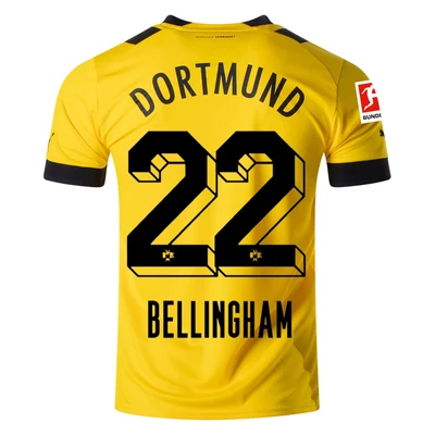 Borussia Dortmund Home Jersey 22-23 Jude Bellingham