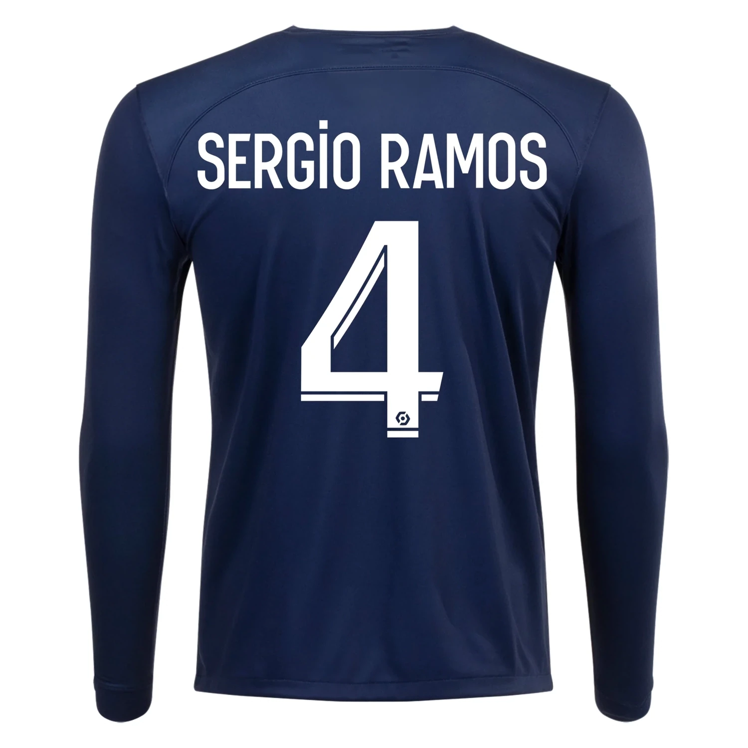 Sergio Ramos Paris Saint-Germain PSG Home Soccer Jersey 22-23 Long Sleeve