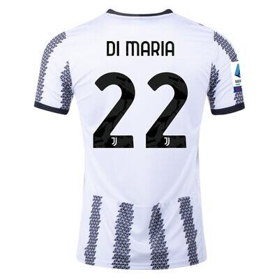 Juventus 22-23 Home Soccer Jersey Di Maria 22