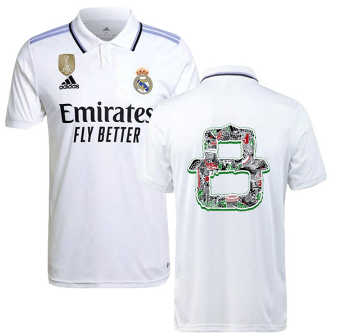 Real Madrid 8th Club World Cup Champions Jersey