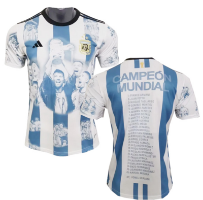 Argentina Champion Mundial Commemorative Concept Jersey