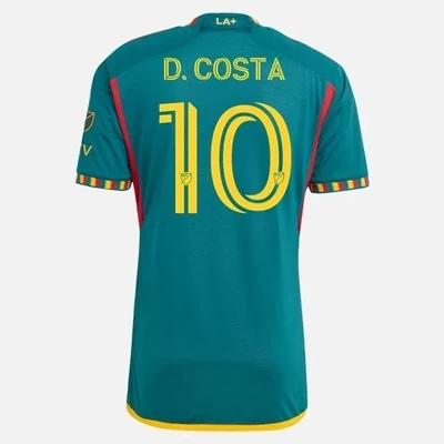 LA Galaxy Away Soccer Jersey 23-24 Player Version D. Costa #10